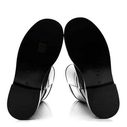 Givenchy Calfskin Voyou Buckle Boots  38 Black 5 of 9