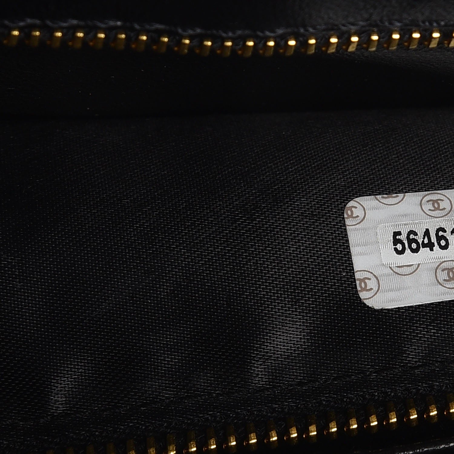Chanel CHANE Lambskin Stitched Shoulder Bag Black 7 of 7