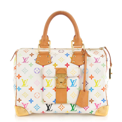 Louis Vuitton Monogram Multicolor Speedy 30 White 1 of 8