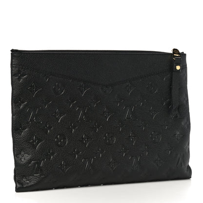 Louis Vuitton Empreinte Daily Pouch Black 3 of 9
