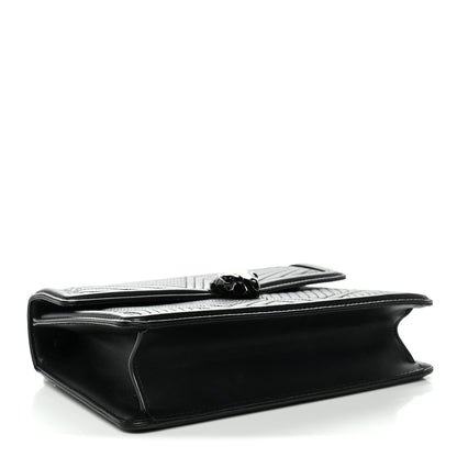 Bulgari Quilted Nappa Smooth Calfskin Serpenti Forever Diamond Blast Shoulder Bag Black 5 of 10