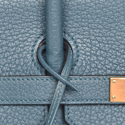 Hermes Fjord Birkin 40 Bleu Tempete 15 of 28