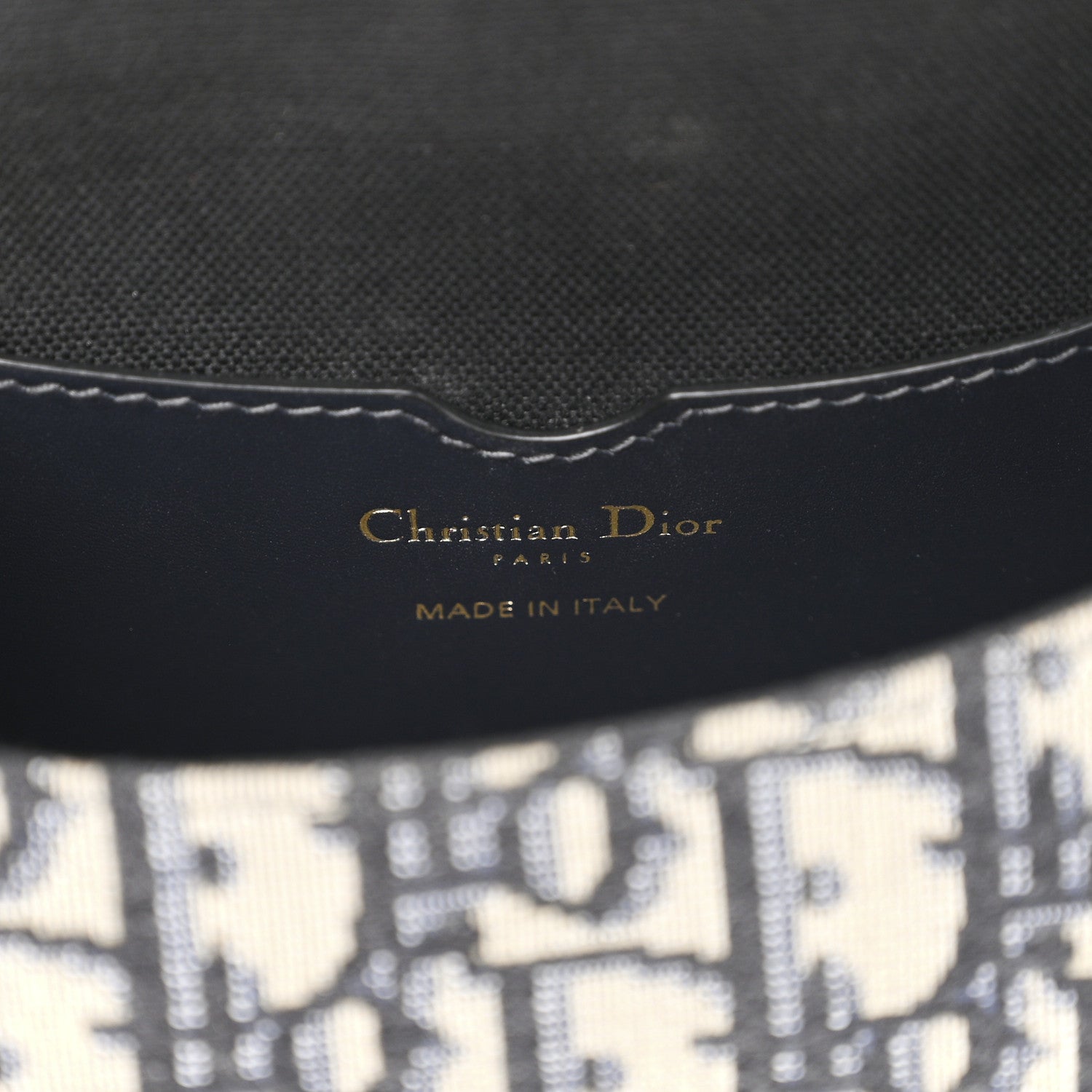 Christian Dior Oblique Medium Bobby Flap Blue 6 of 11
