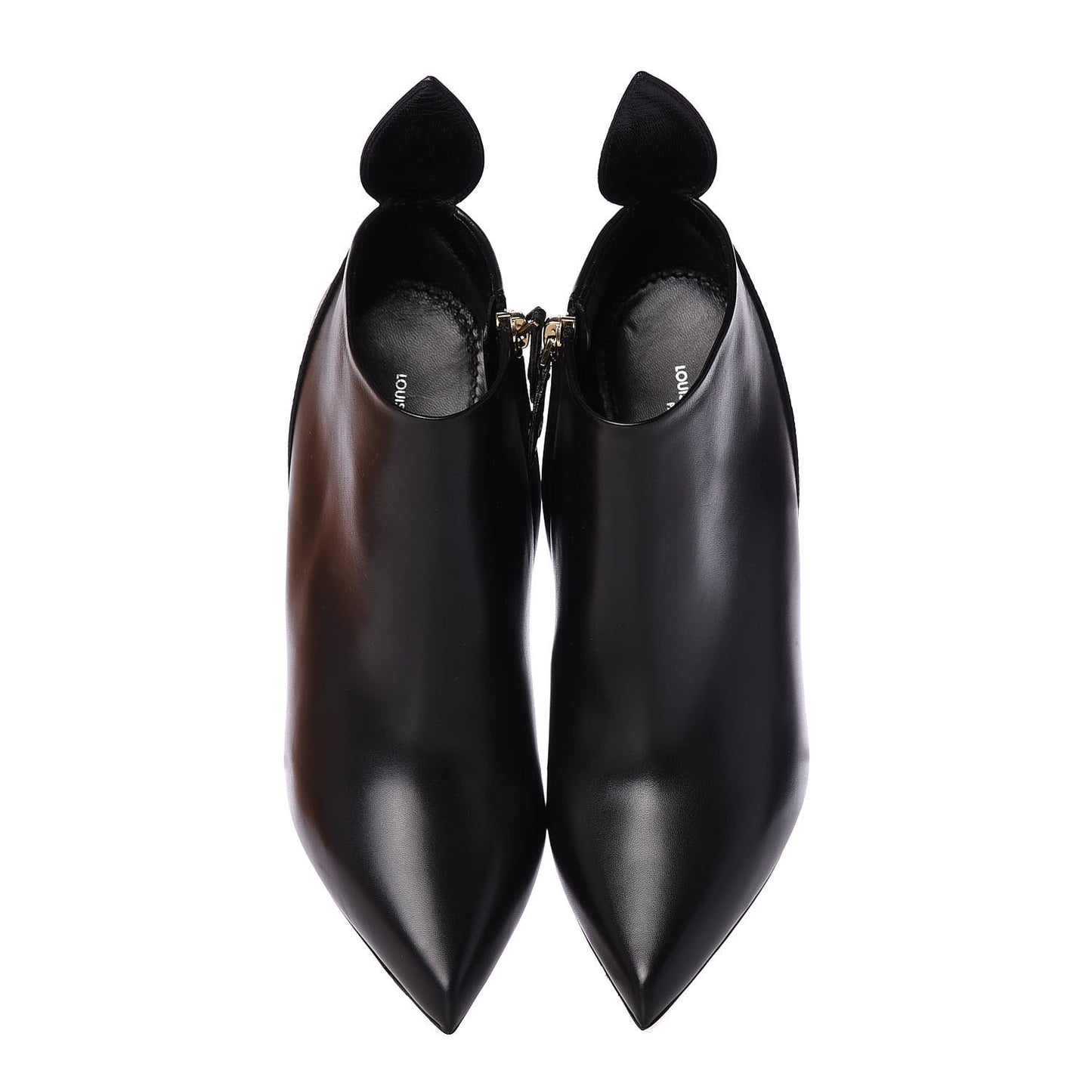 Calfskin Monogram Rodeo Queen Low Ankle Boots 38 Black