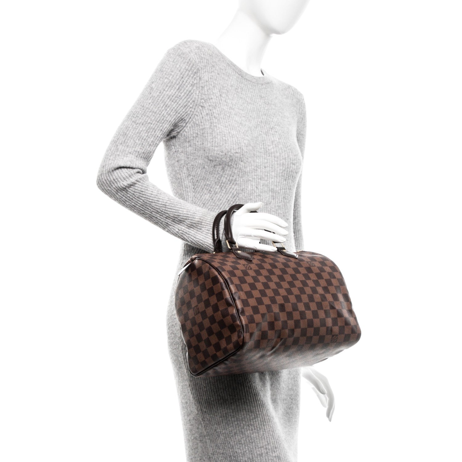 Louis Vuitton Damier Ebene Speedy 30 2 of 7
