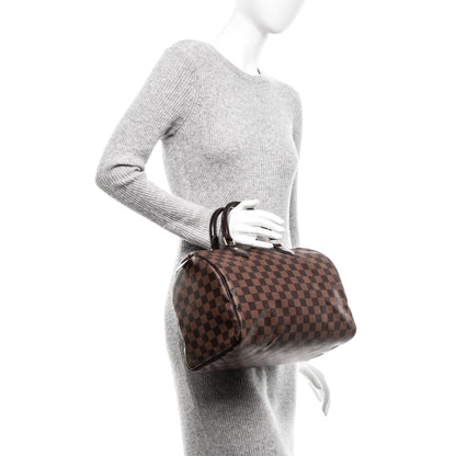 Louis Vuitton Damier Ebene Speedy 30 2 of 7