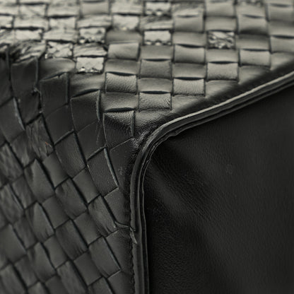 Bottega Veneta Nappa Ayers Intrecciato Small Tote Nero Black 15 of 18