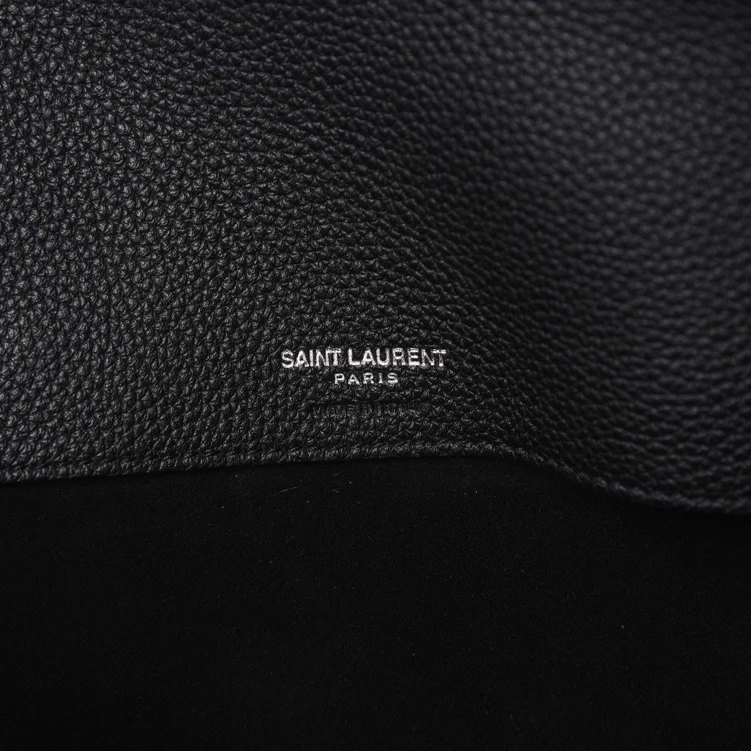 Saint Laurent Grained Calfskin Large Souple Sac De Jour Black 6 of 9