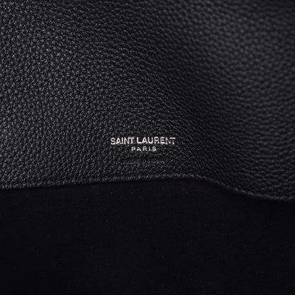 Saint Laurent Grained Calfskin Large Souple Sac De Jour Black 6 of 9
