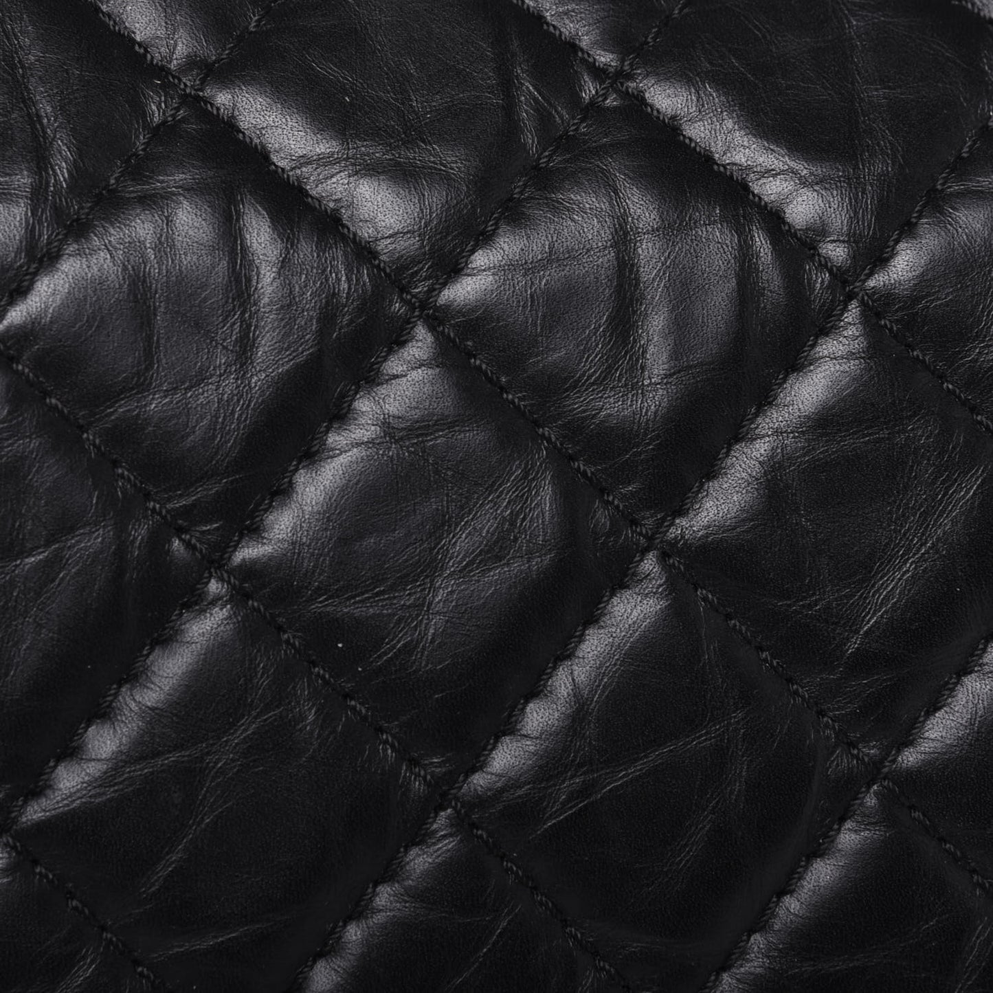 Aged Calfskin Quilted 2.55 Reissue 226 Flap Black
