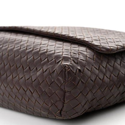Bottega Veneta Nappa Intrecciato Messenger Bag Ebano 9 of 9