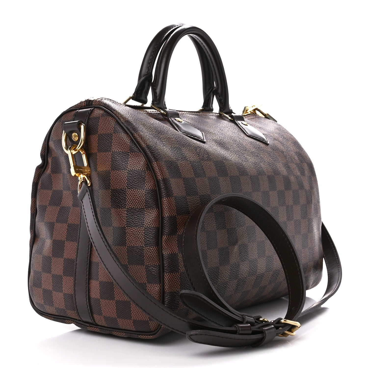 Louis Vuitton Damier Ebene Speedy Bandouliere 30 3 of 14