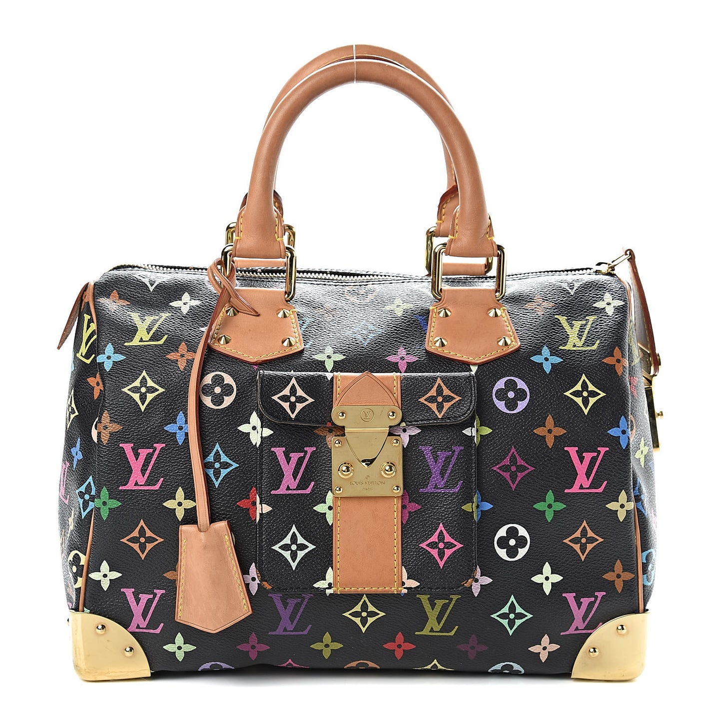 Monogram Multicolor Speedy 30 Black