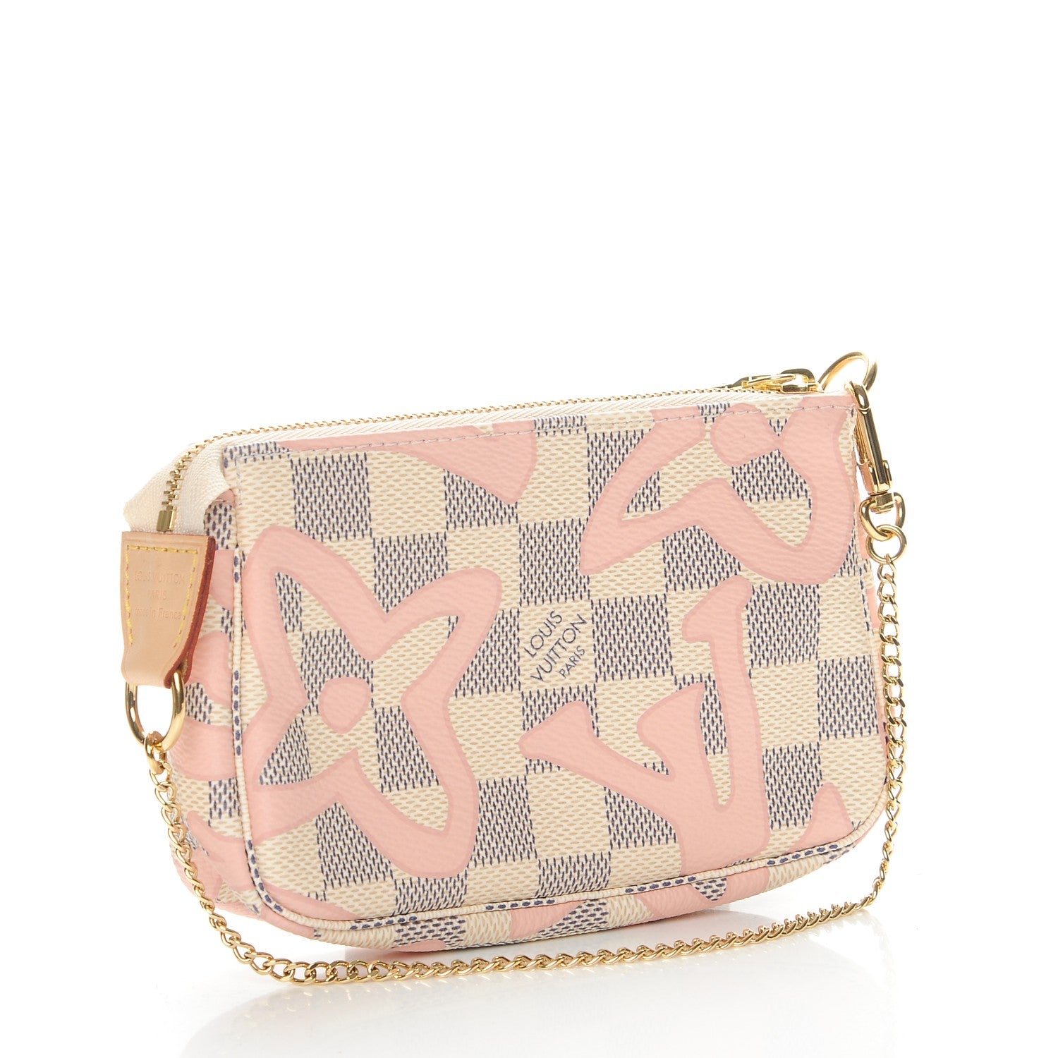 Louis Vuitton Damier Azur Tahitienne Mini Pochette Accessories 3 of 8