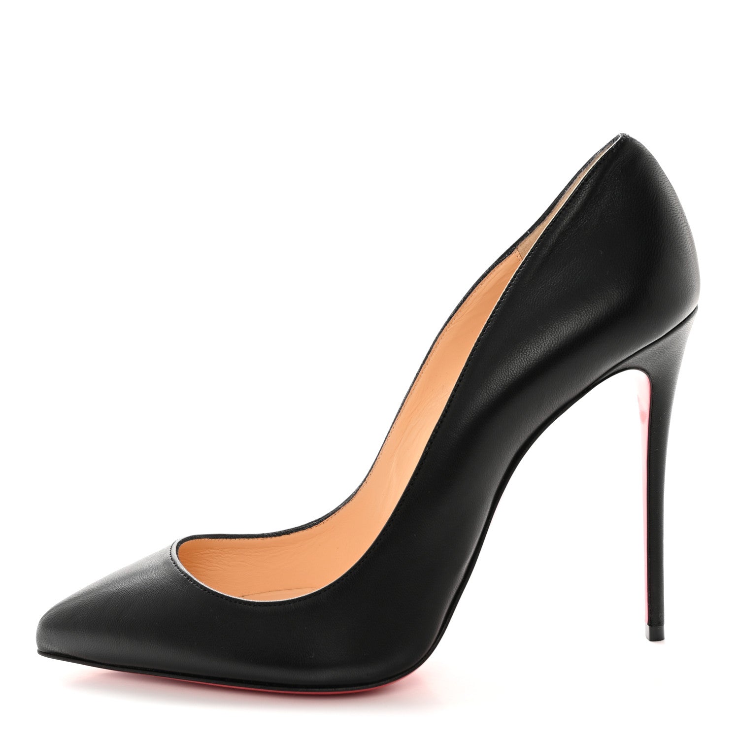 Christian Louboutin Shiny Nappa Pigalle Follies 100 Pumps 41 Black 1 of 13