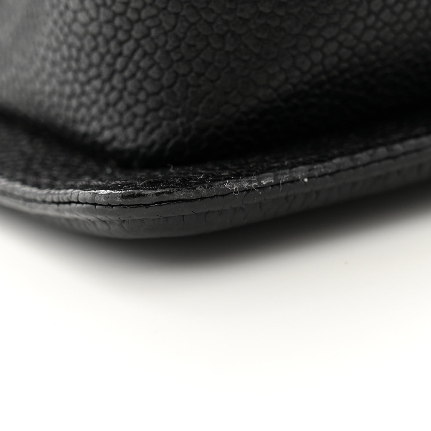 Caviar Quilted Small Boy Flap Black