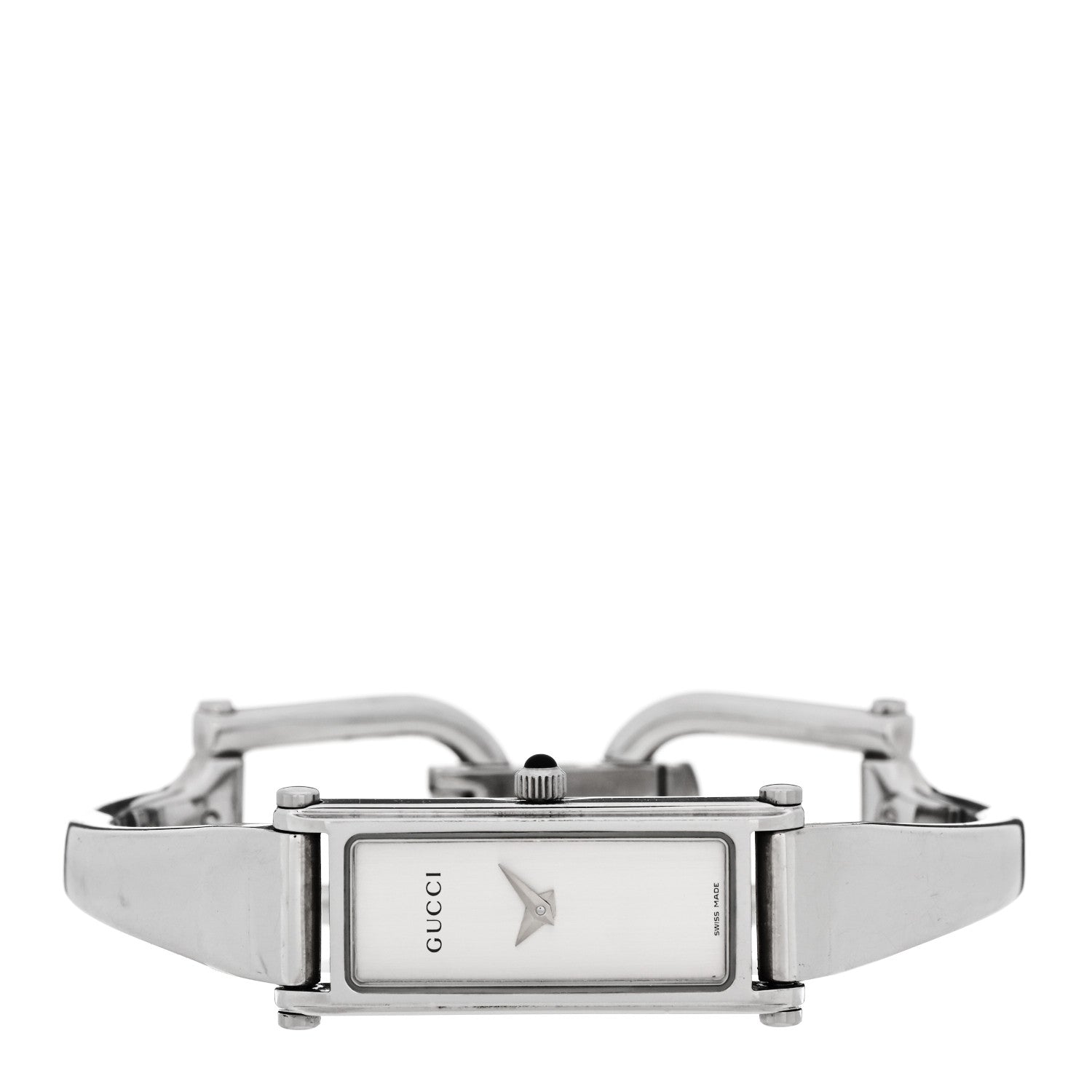 Gucci Stainless Steel 12mm 1500L Horsebit Quartz Watch 2 of 5