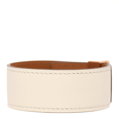 Hermes Swift Collier de Chien CDC 24 Bracelet T2 Nata 2 of 5