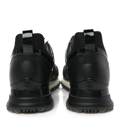 Louis Vuitton Calfskin Monogram Run Away Sneakers 38 Black 5 of 8