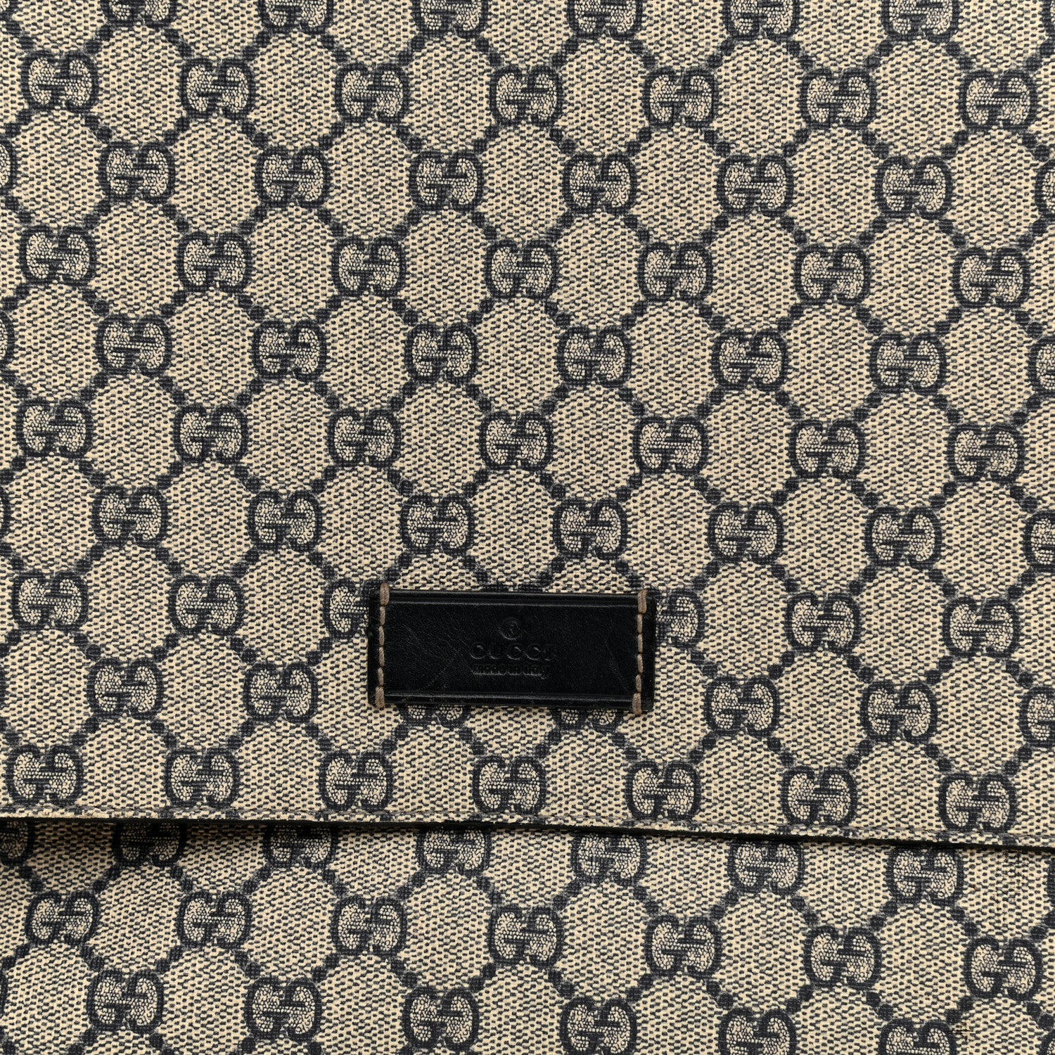 Gucci GG Plus Monogram Messenger Diaper Bag Navy 11 of 18