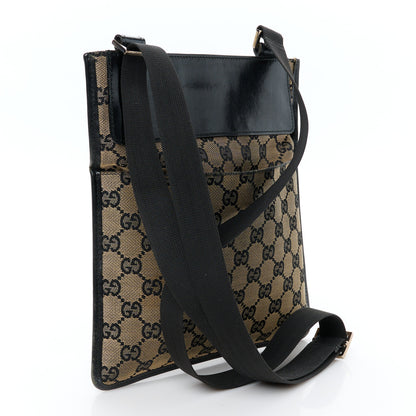 Gucci Monogram Messenger Crossbody Bag Dark Brown 3 of 11