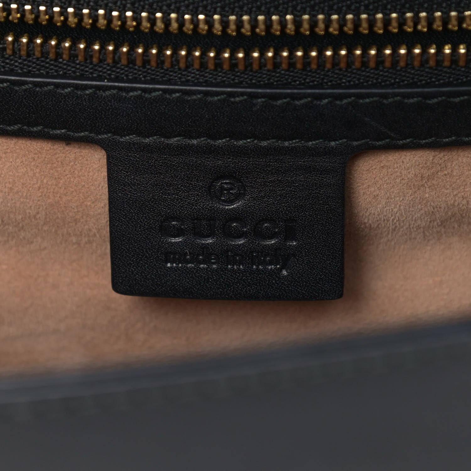 Gucci Calfskin Small Sylvie Shoulder Bag Black 5 of 10