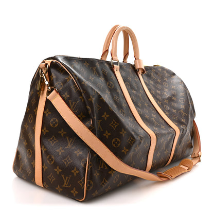 Louis Vuitton Monogram Keepall Bandouliere 55 2 of 9