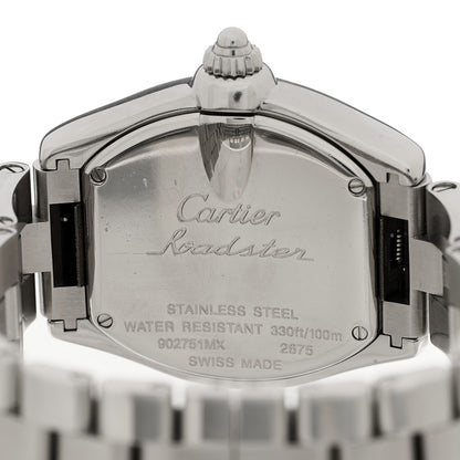 Cartier Stainless Steel 31mm Roadster Quartz Watch Pink 4 of 4