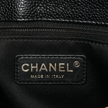 Chanel Caviar Quilted Grand Shopping Tote GST Black 6 of 10