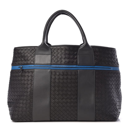 Bottega Veneta Nappa Intrecciato Stripe Tote 1 of 11