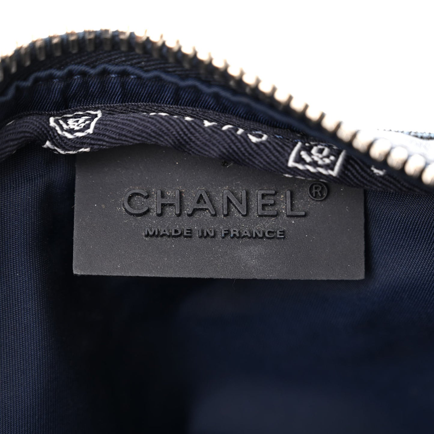 Canvas Sport Logo Waist Belt Bag Navy