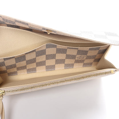 Louis Vuitton Damier Azur Emilie Wallet 5 of 7