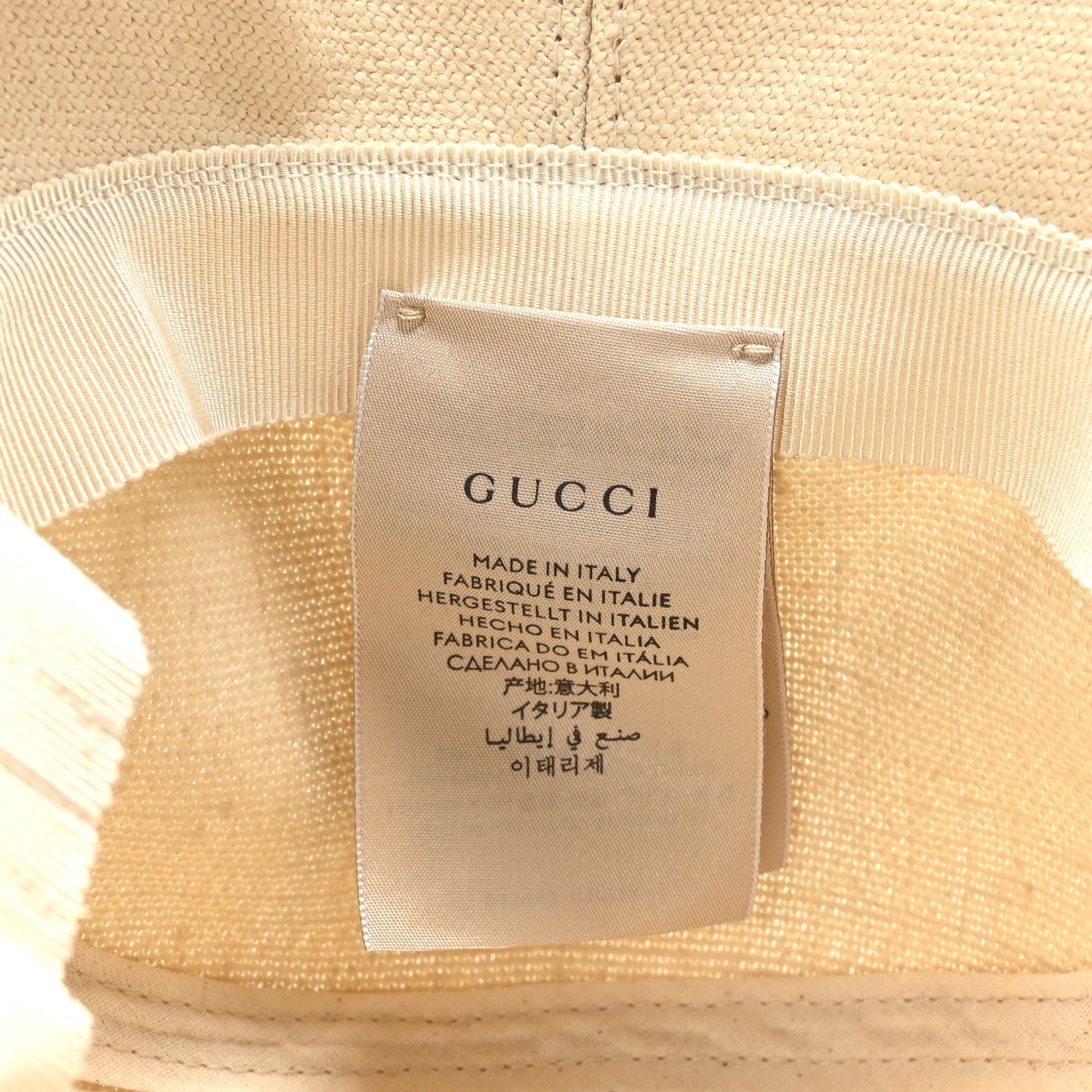Heavy Linen Canvas Textured Dollar Calfskin Web Fedora Heavy Hat S Light Beige Green