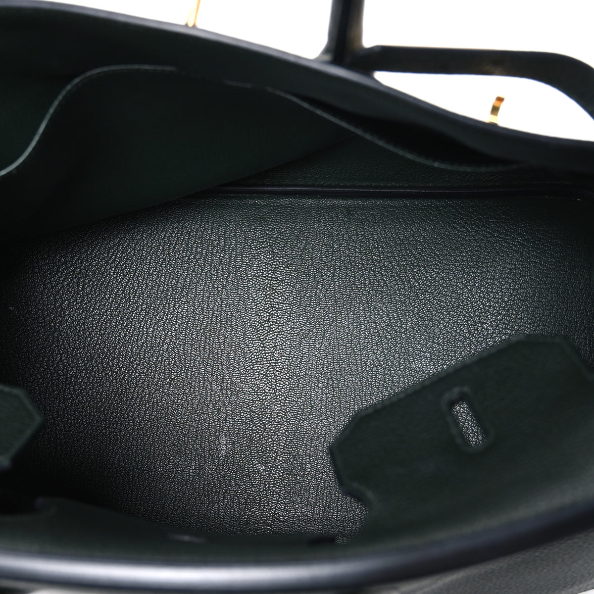 Togo Birkin 35 Vert Fonce
