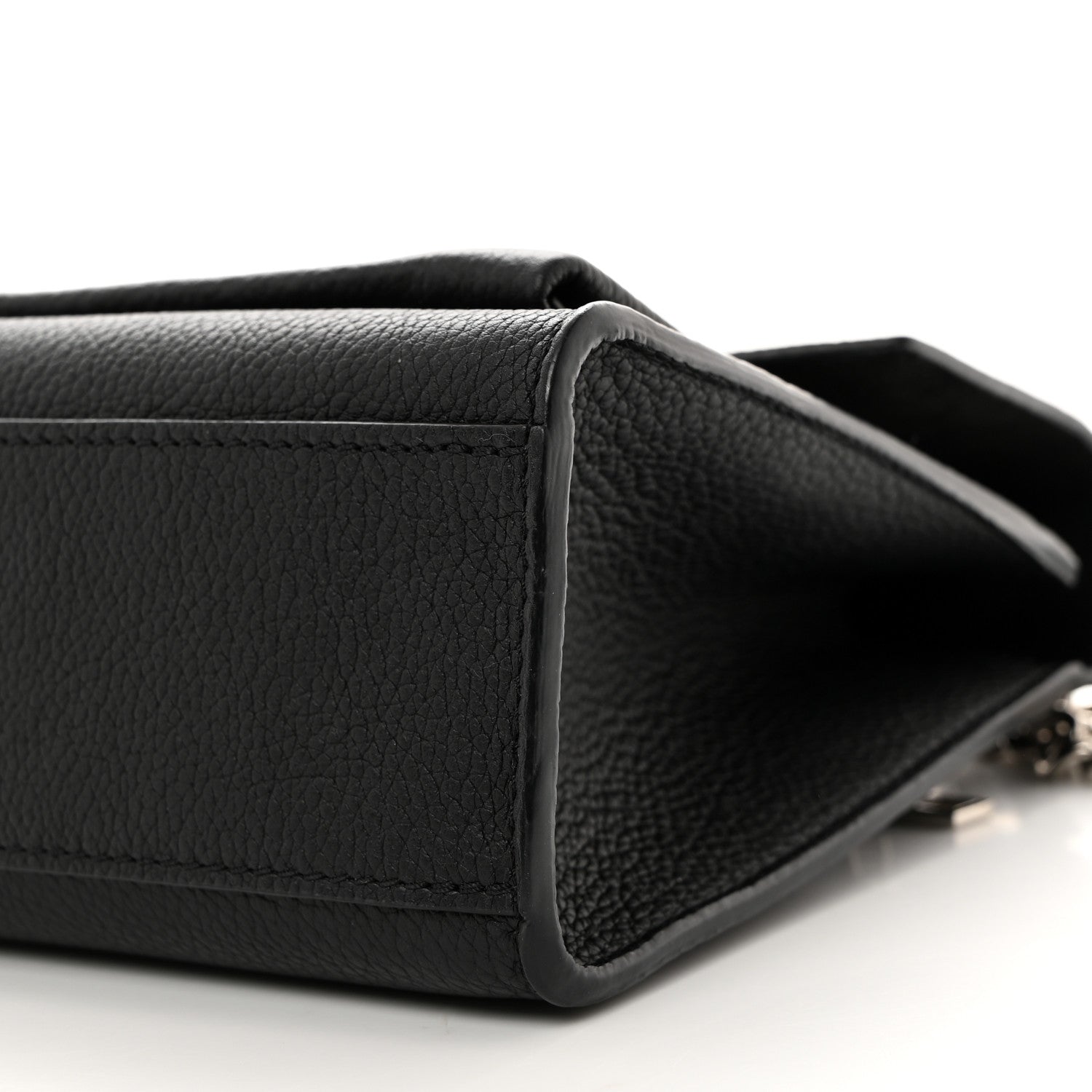 Louis Vuitton Soft Calfskin My Lockme Chain Bag BB Black 9 of 11