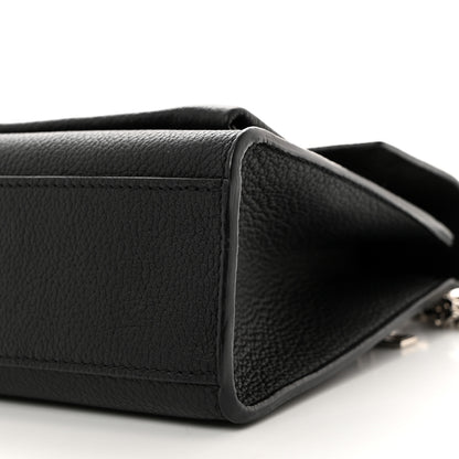 Louis Vuitton Soft Calfskin My Lockme Chain Bag BB Black 9 of 11