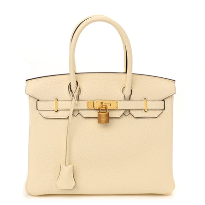 Hermes Taurillon Clemence Birkin 30 Nata 1 of 11