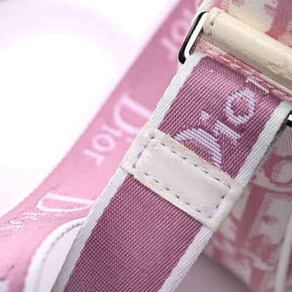 Christian Dior Monogram Girly Flap Reporter Rose Clair 14 of 17