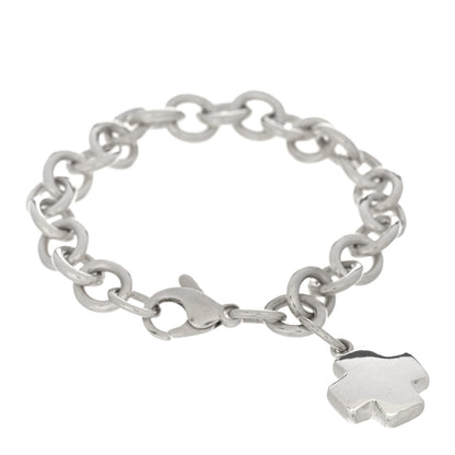 Tiffany Sterling Silver Cross Charm Bracelet 1 of 3