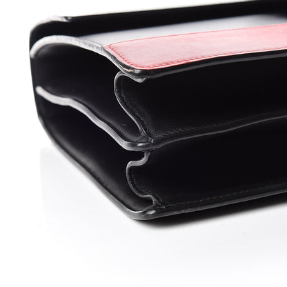 Gucci Calfskin Bamboo Web Large Dionysus Top Handle Bag Black Bright Evergreen Hibiscus Red 5 of 17