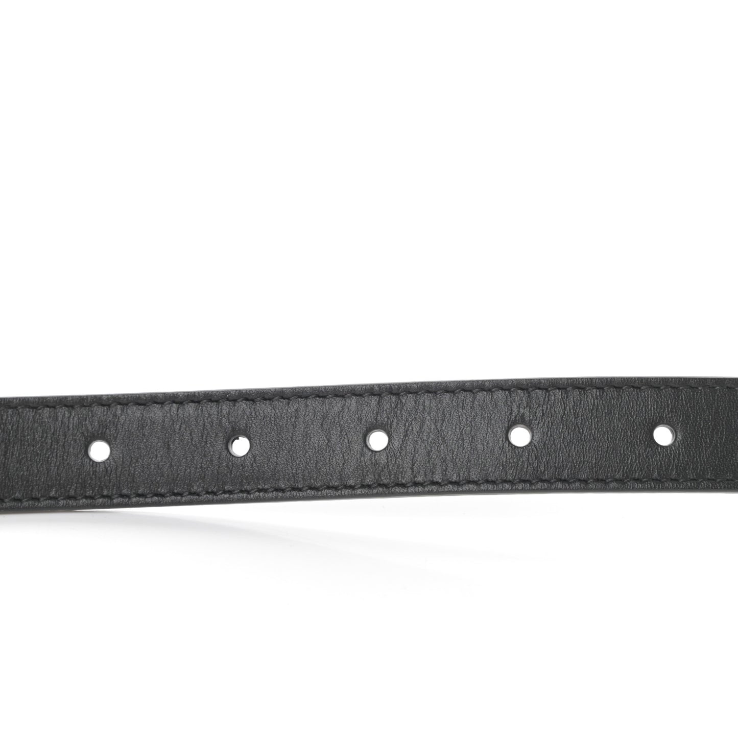 Calfskin Double G 20mm Belt 75 30 Black