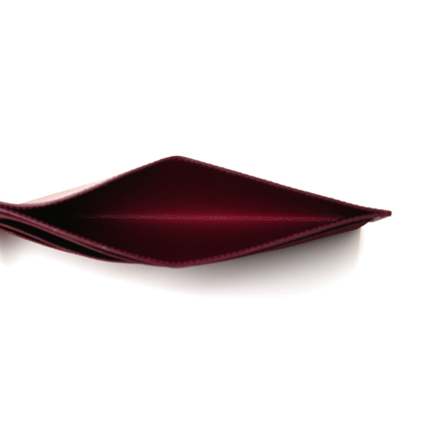 Louis Vuitton Calfskin Felicie Card Holder Insert Fuchsia 5 of 9