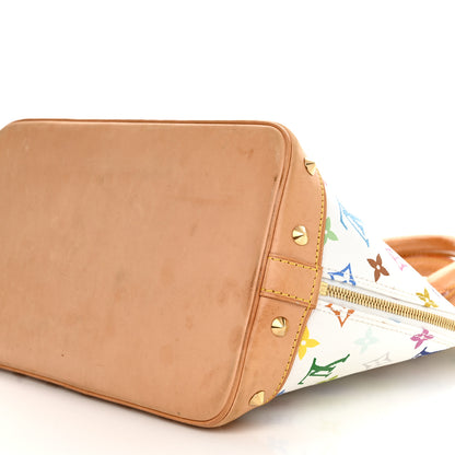Louis Vuitton LOUIS VUITTON Monogram Multicolor Alma White 9 of 9