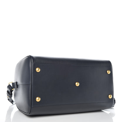 Saint Laurent Calfskin Classic Duffle 6 Marine 5 of 10