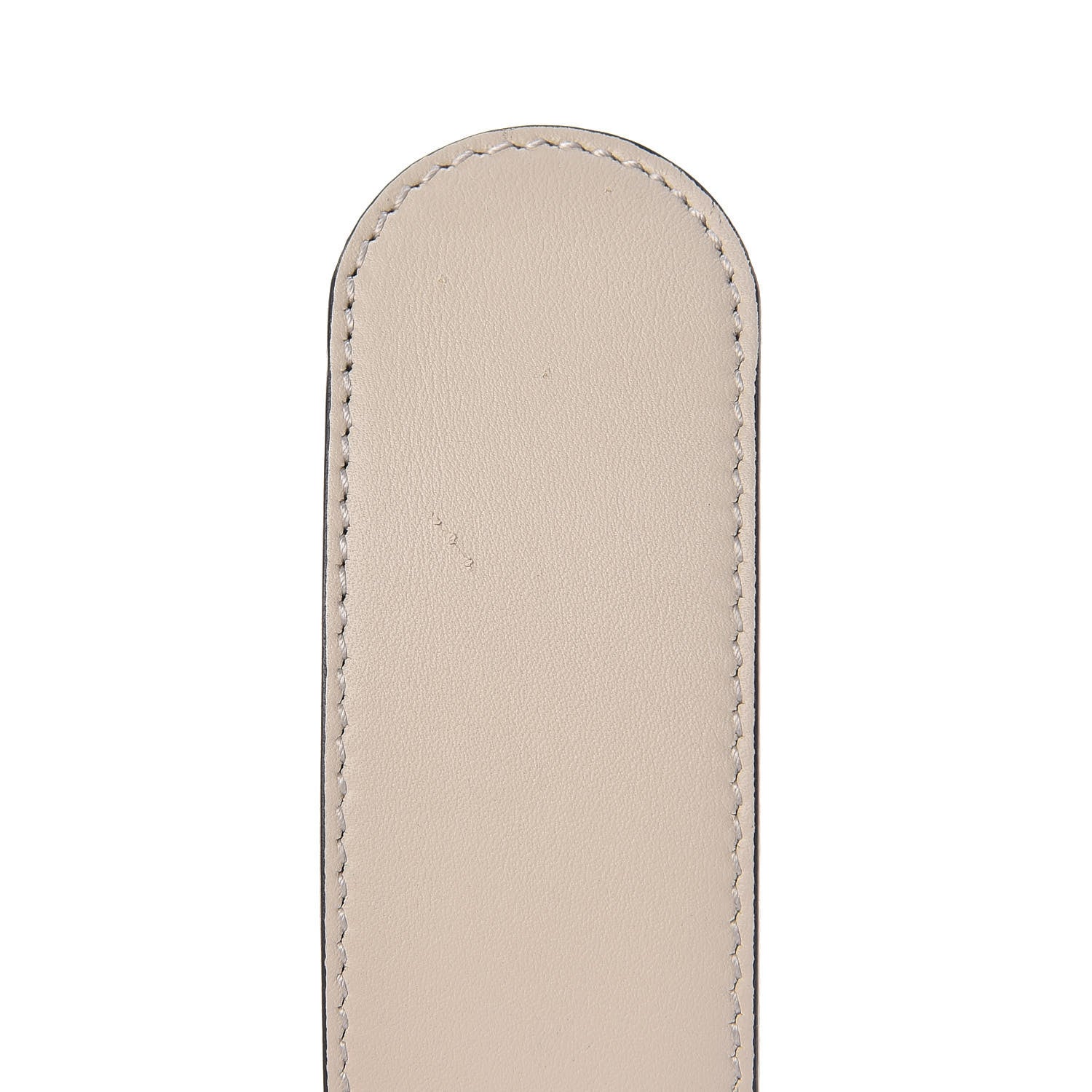 Gucci Calfskin Queen Margaret Bee Belt 80 32 White 7 of 7