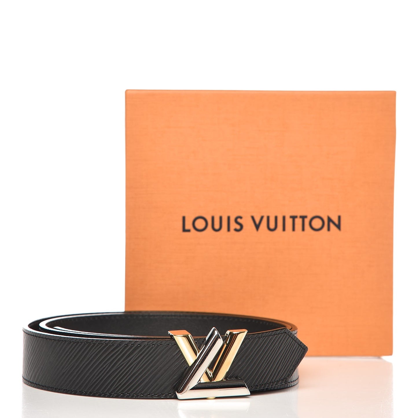Epi 40mm LV Twist Belt 90 36 Black