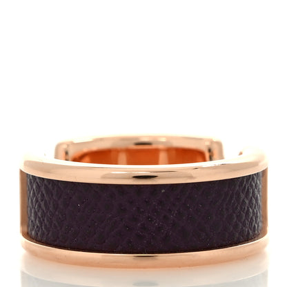 Hermes Epsom Olympe Ring M Cassis 3 of 5