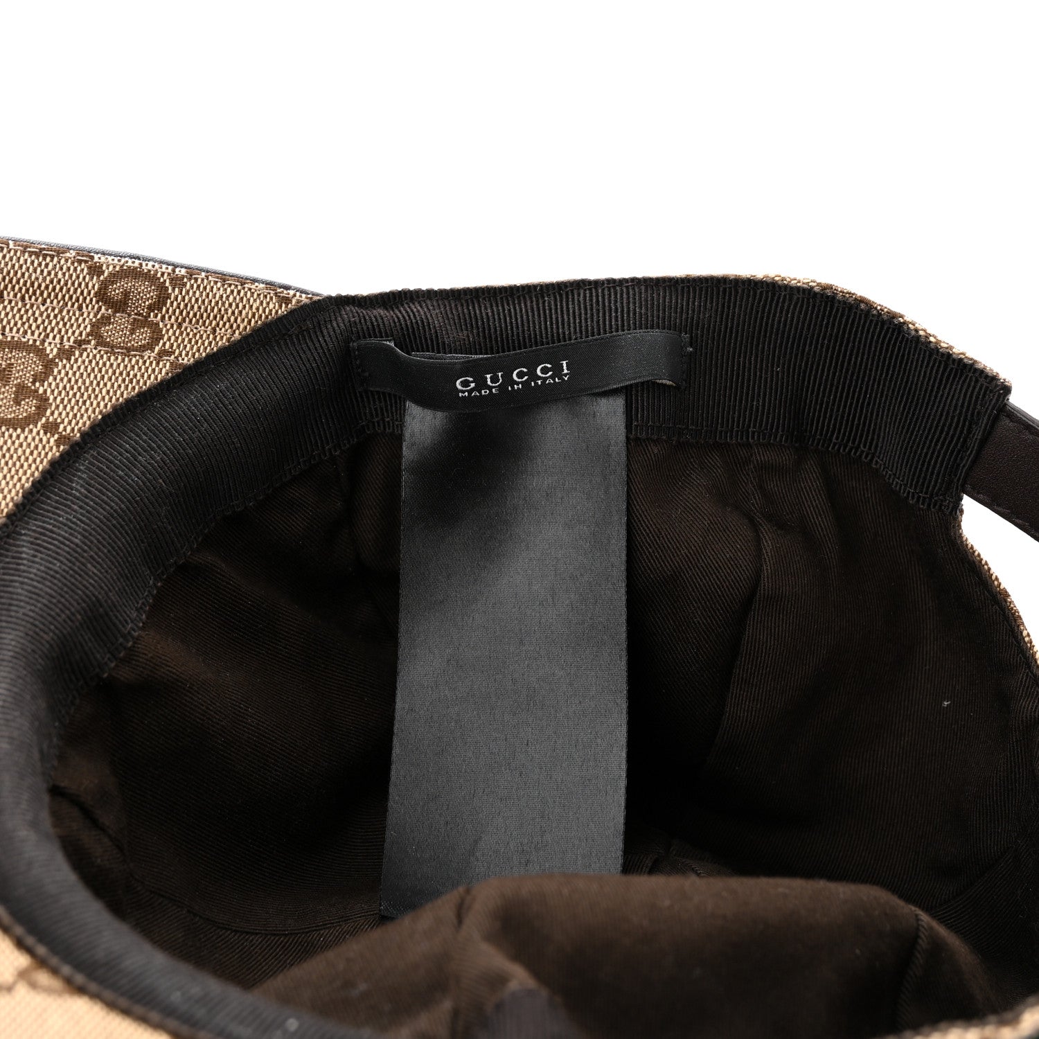 Gucci Monogram Web Baseball Hat S Beige Cocoa 8 of 9