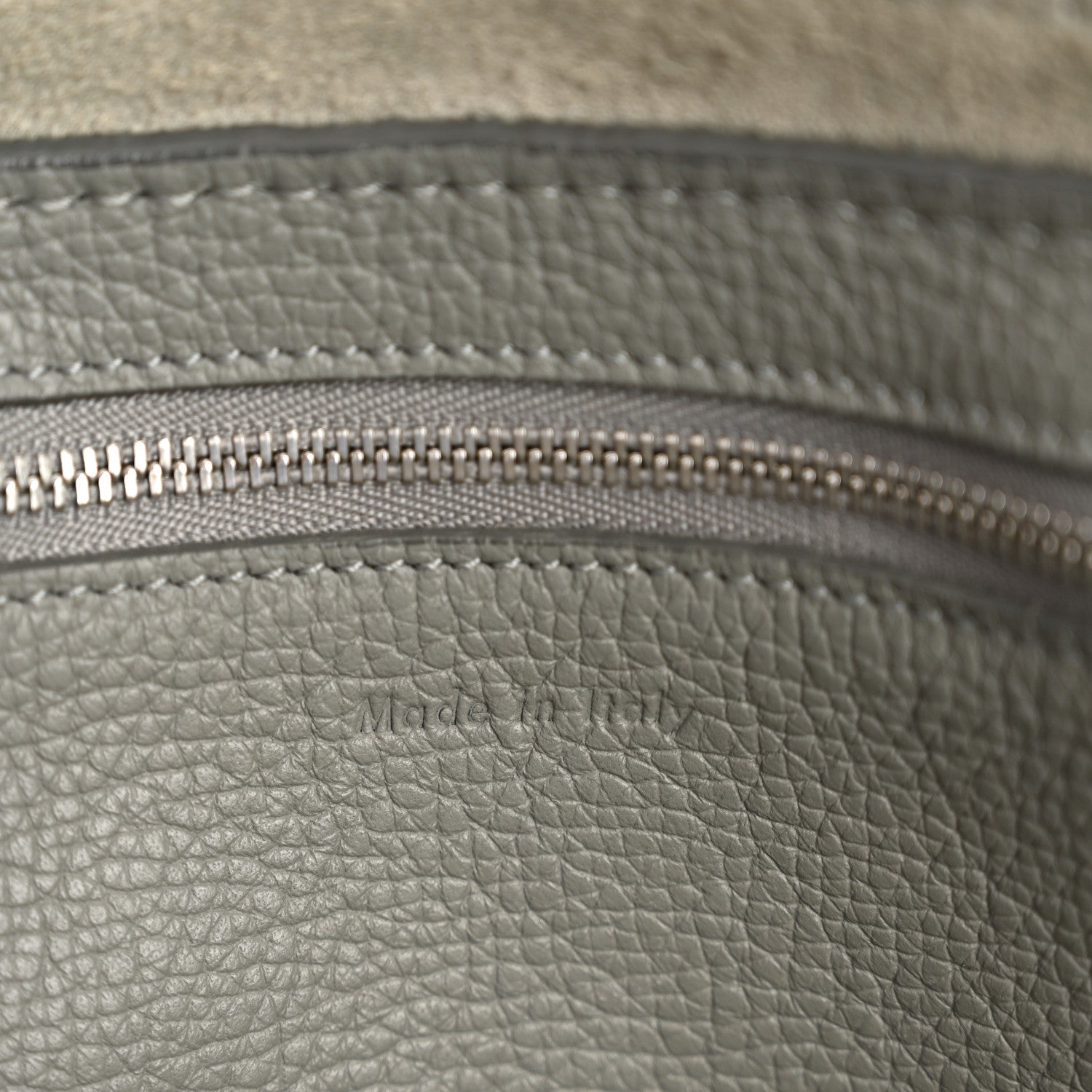 Celine Supple Grained Calfskin Medium Big Bag Grey 7 of 16