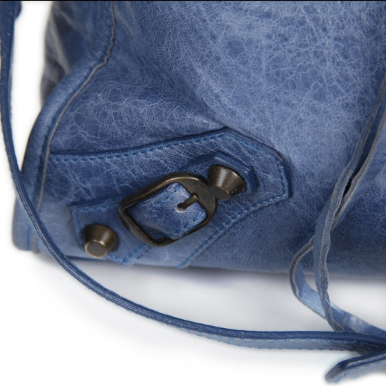 Balenciaga Chevre City Cornflower Bleu 6 of 10